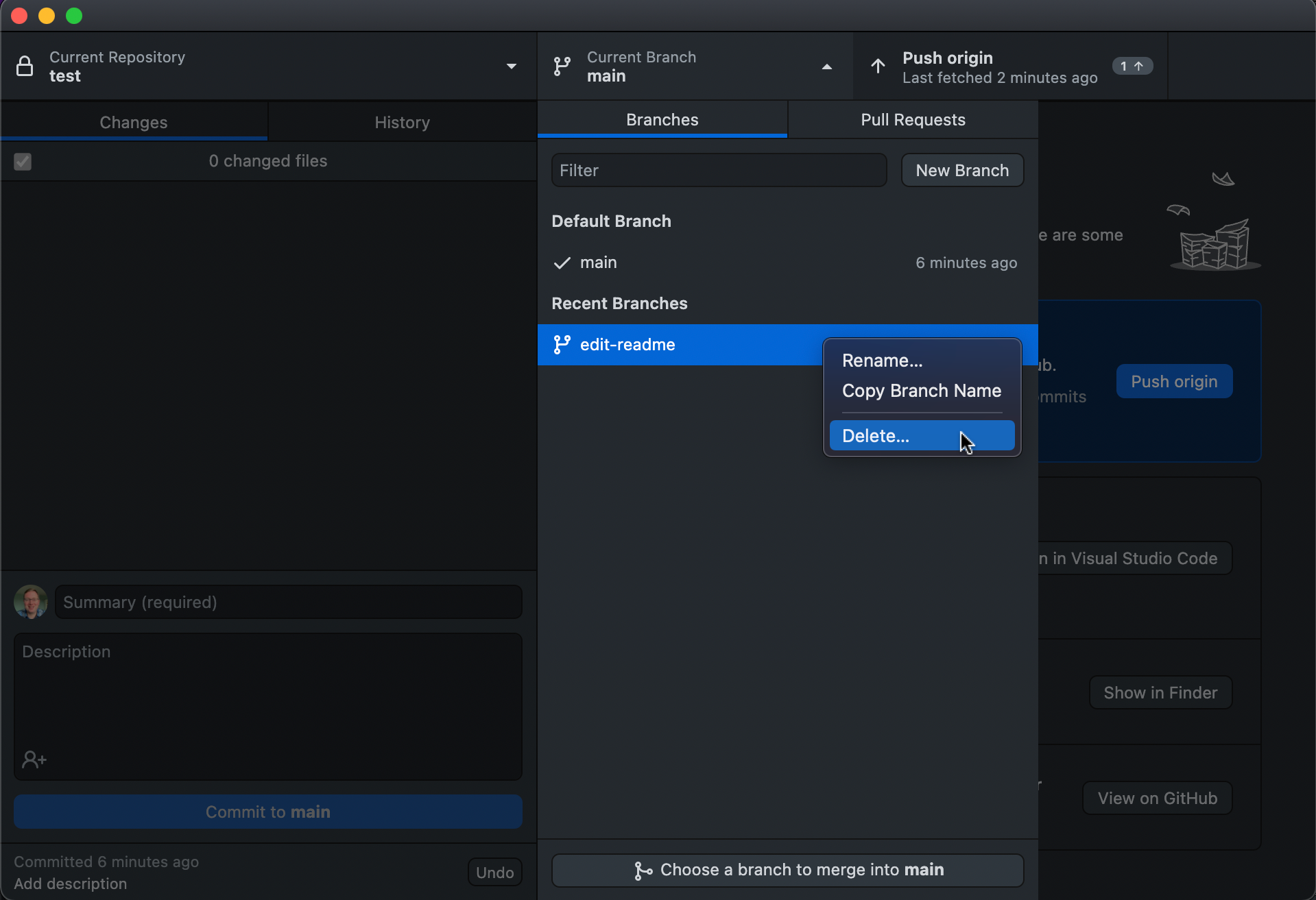 Tips For Using Git And GitHub 6 Merging A Branch Locally