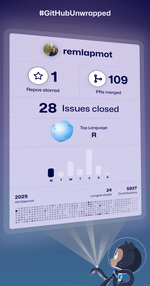My #GitHubUnwrapped 2025!